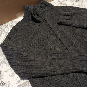Zara Man Sweater Cardigan Button up - Gray - Size M